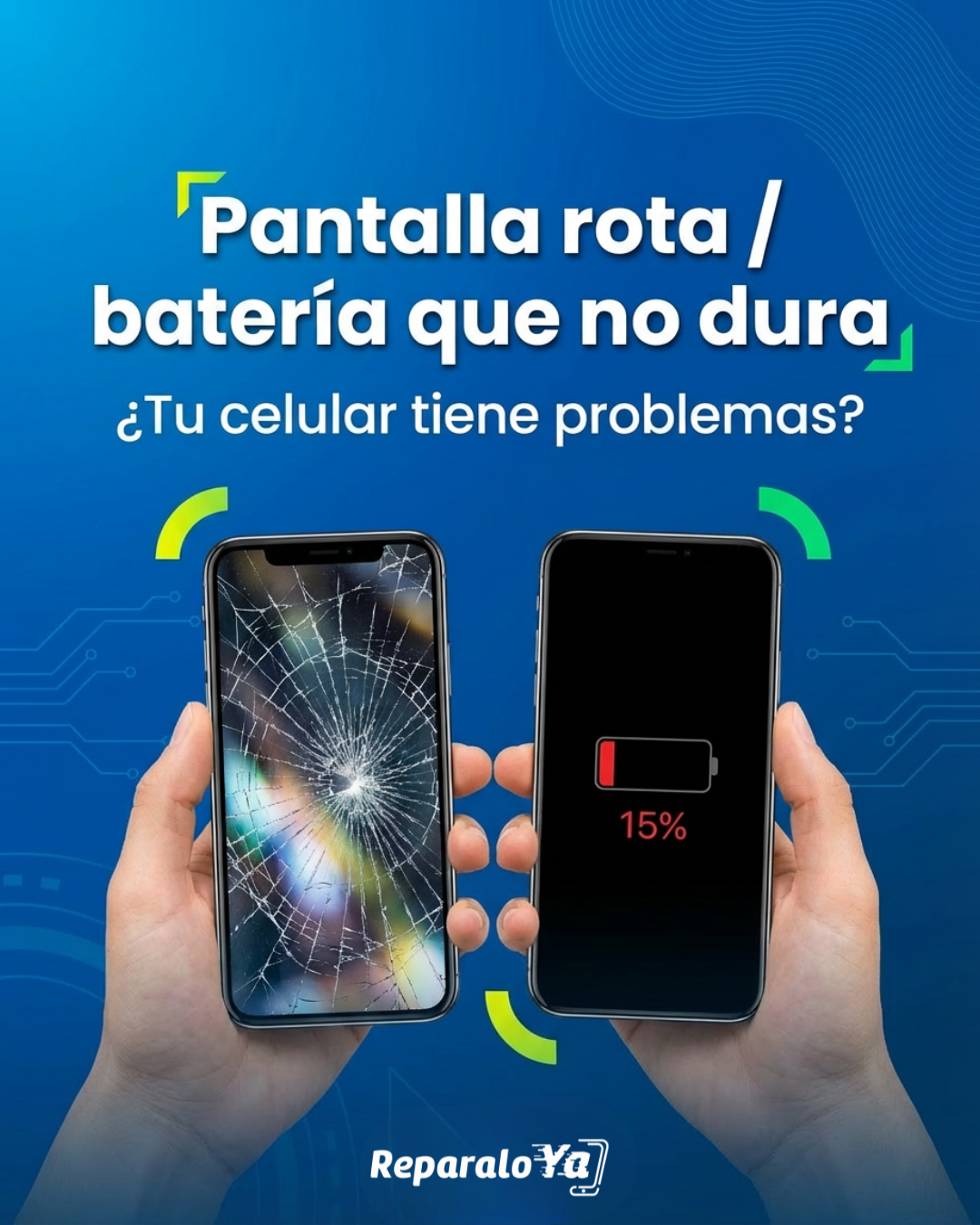 Cambio de bateria de celular